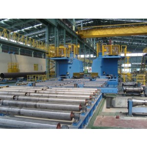Pre-bending machine equipment (PRE-BENDING M/C) for thick pipe pipe (JCO)
